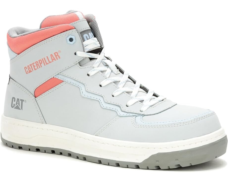 

Кроссовки Caterpillar Streamline Court Mid CT, цвет Glacier Grey Nubuck