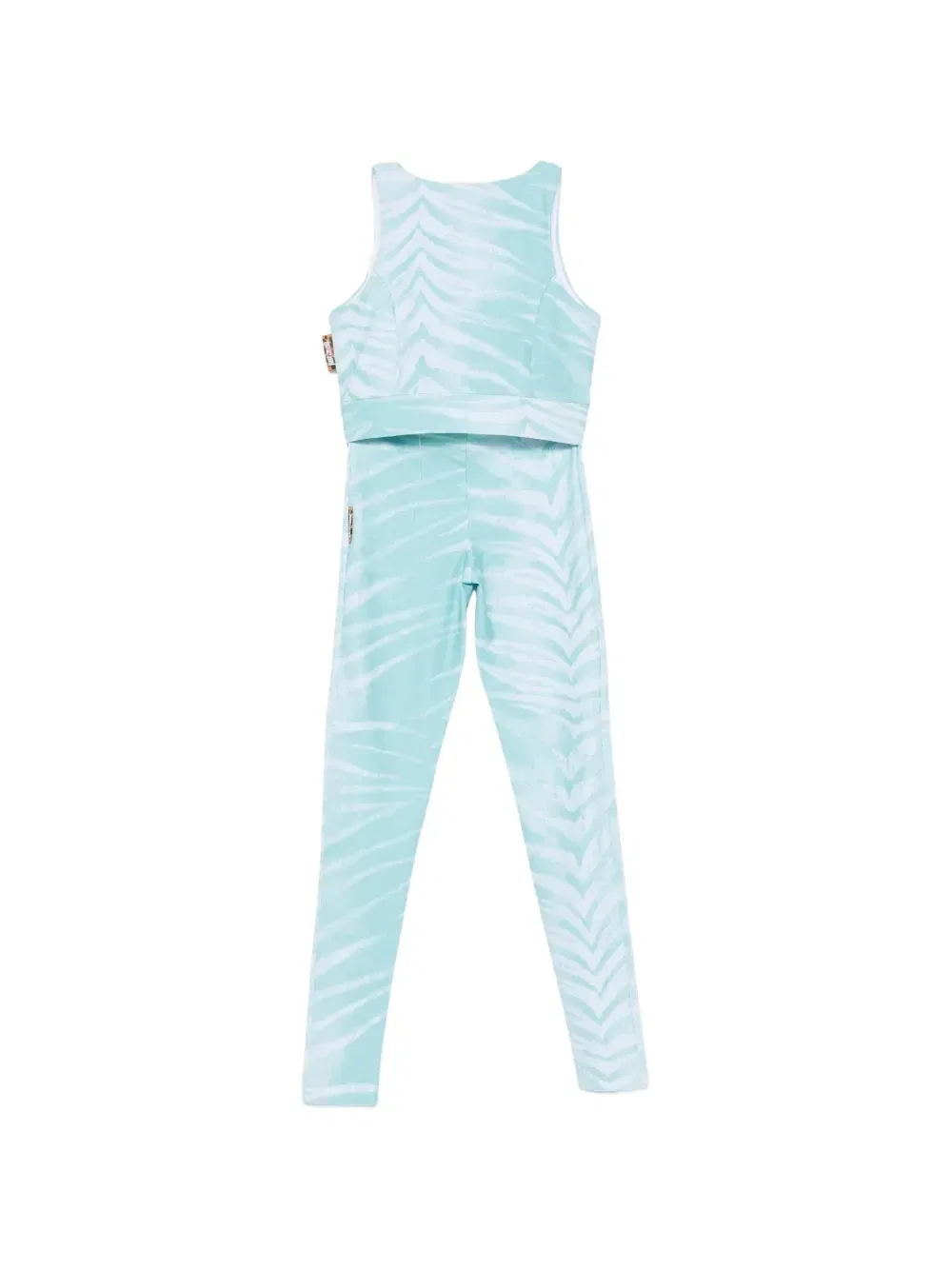 Спортивный костюм с тигровым узором Just Cavalli, синий — фото 2