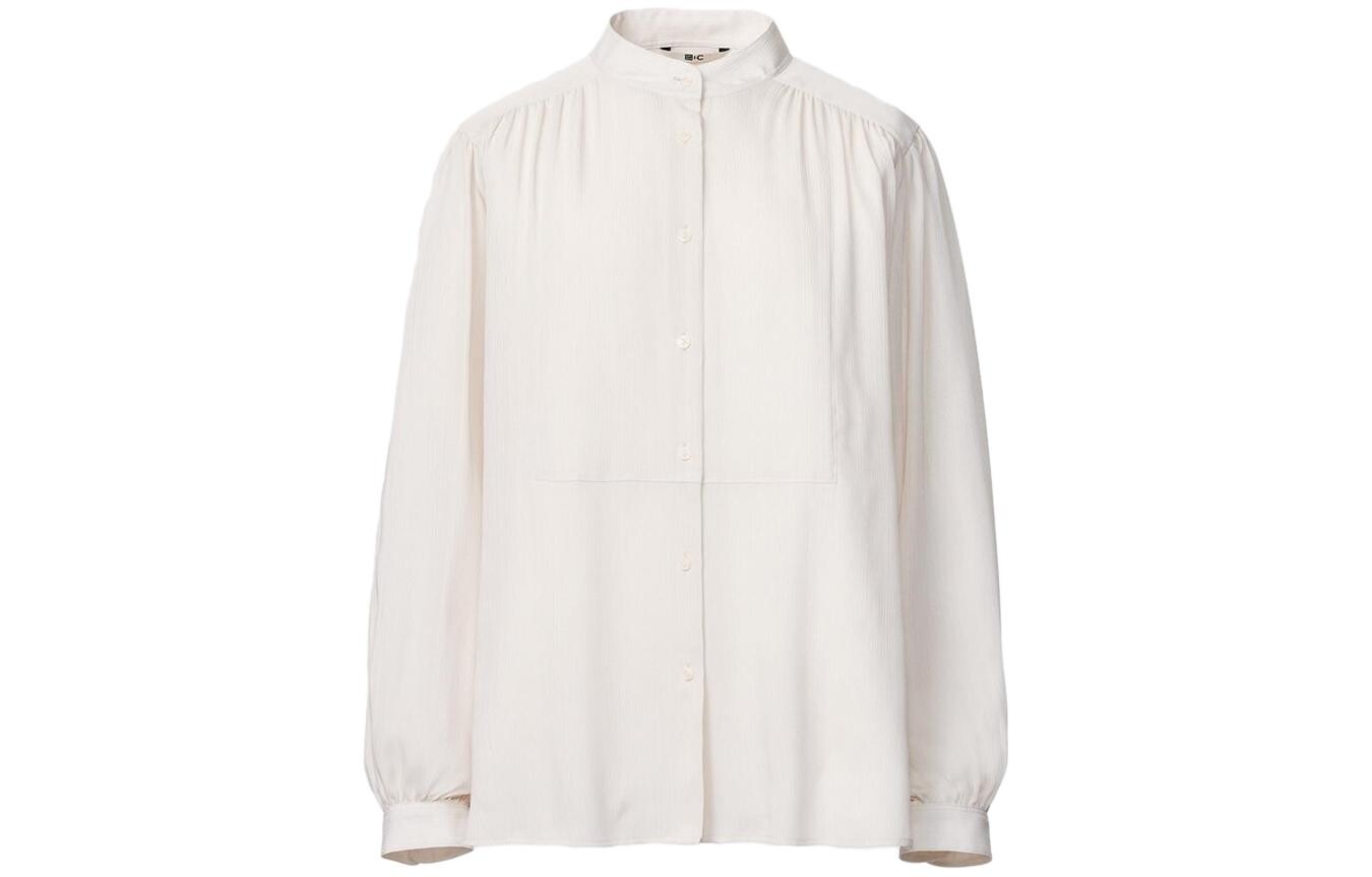 

Рубашка женской коллекции X Clare Waight Keller Co-branded, белая Uniqlo