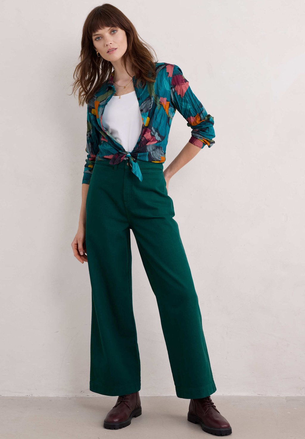 

Брюки Seasalt Cornwall, бирюзовый