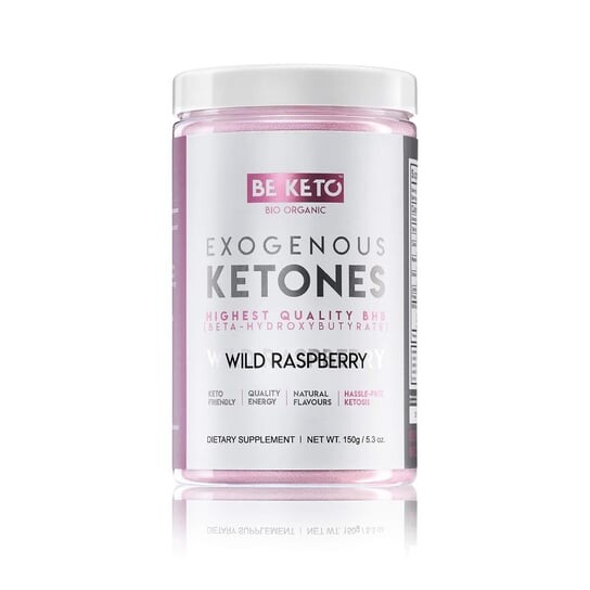 

BeKeto, Экзогенные кетоны в порошке дикой малины, 150 г