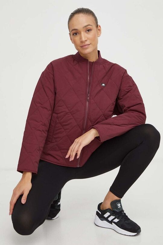 

Куртка New Balance, бордовый, Красный, Куртка New Balance, бордовый
