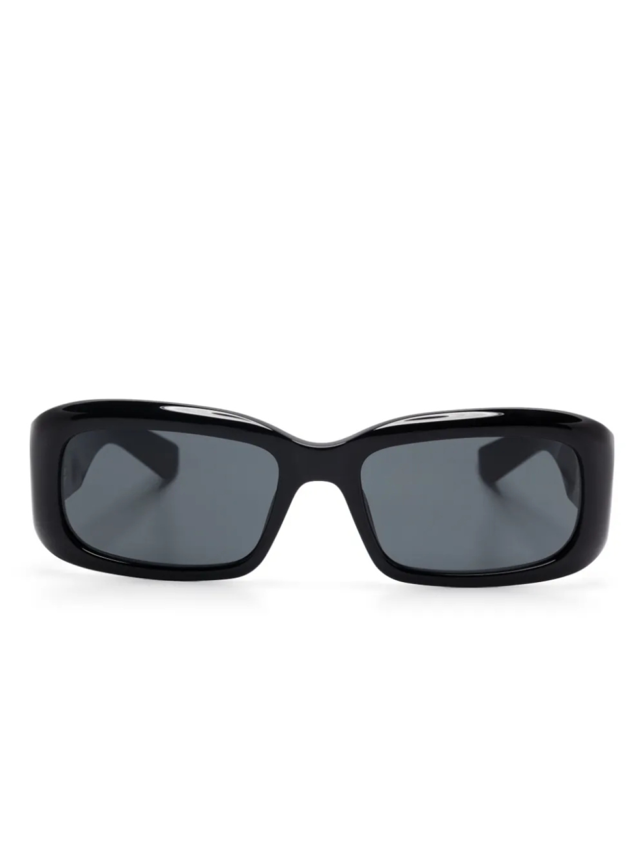 

Солнцезащитные очки в прямоугольной оправе Saint Laurent Eyewear, черный