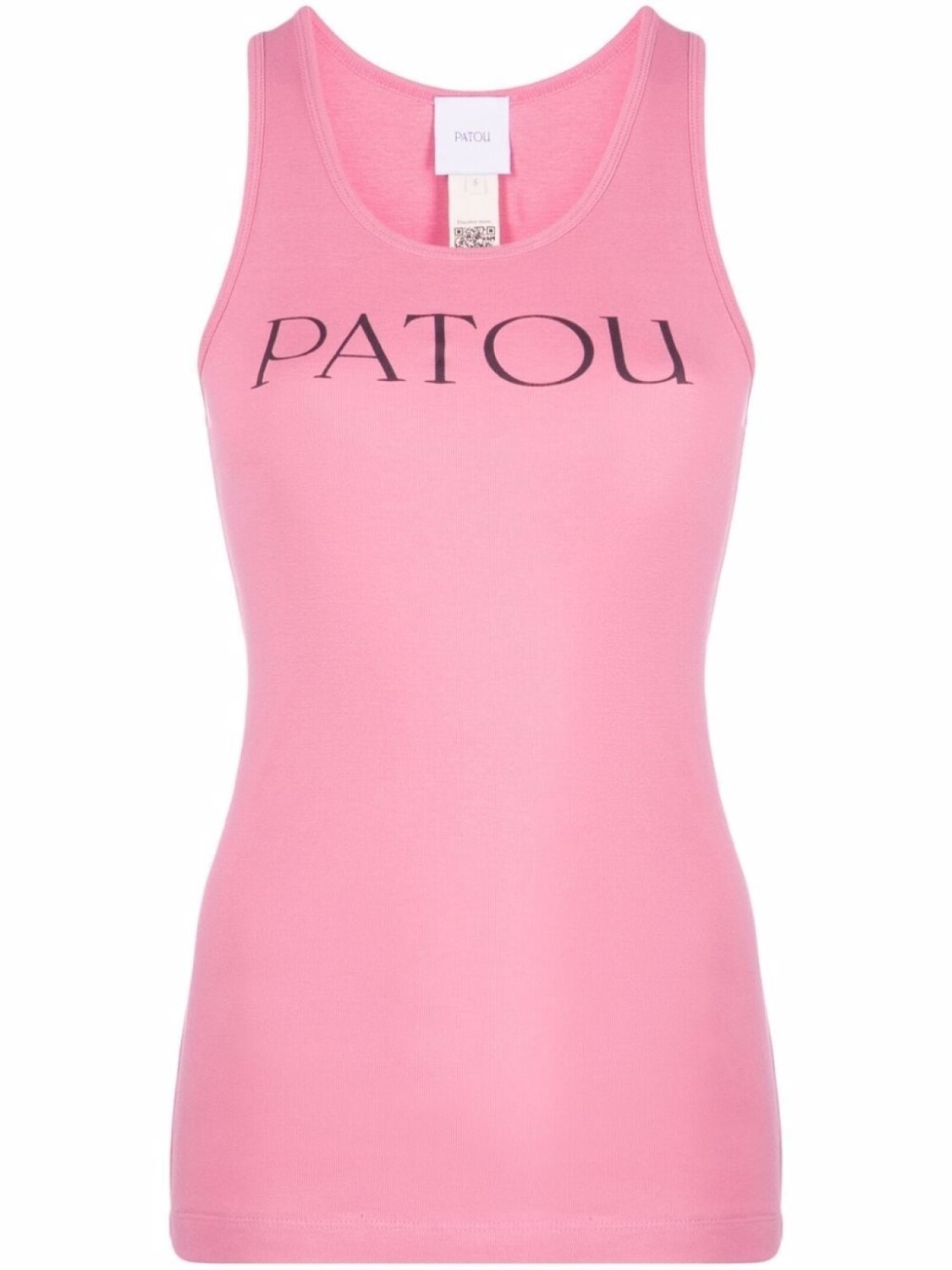 

Patou топ с логотипом, розовый