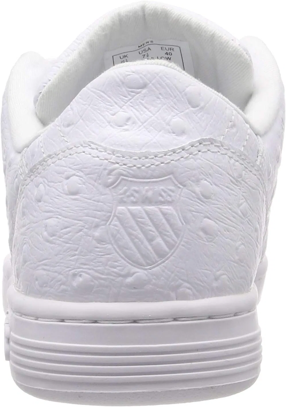 Мужские модные кроссовки K-Swiss Lozan III P, White Grey Blue — фото 3