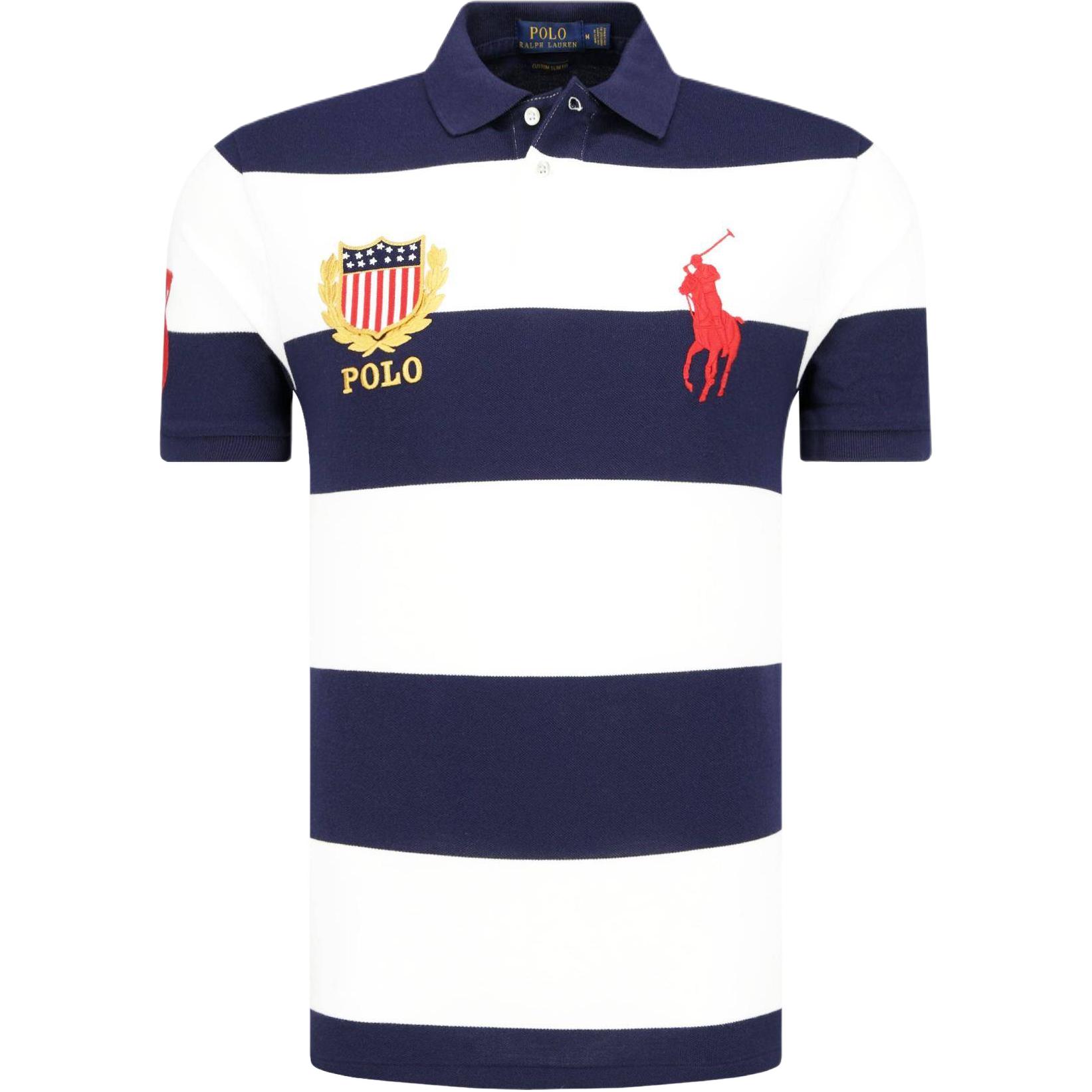 

Polo Ralph Lauren Поло SS24 мужское морской синий