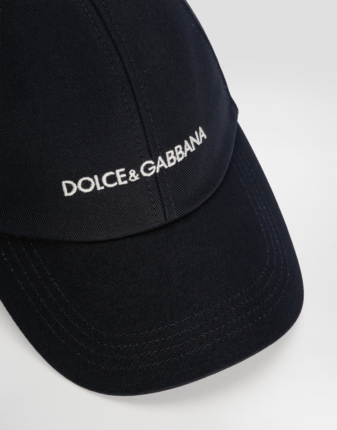 Кепка-бейсболка из хлопка с логотипом dolce&gabbana Dolce & Gabbana, синий — фото 3