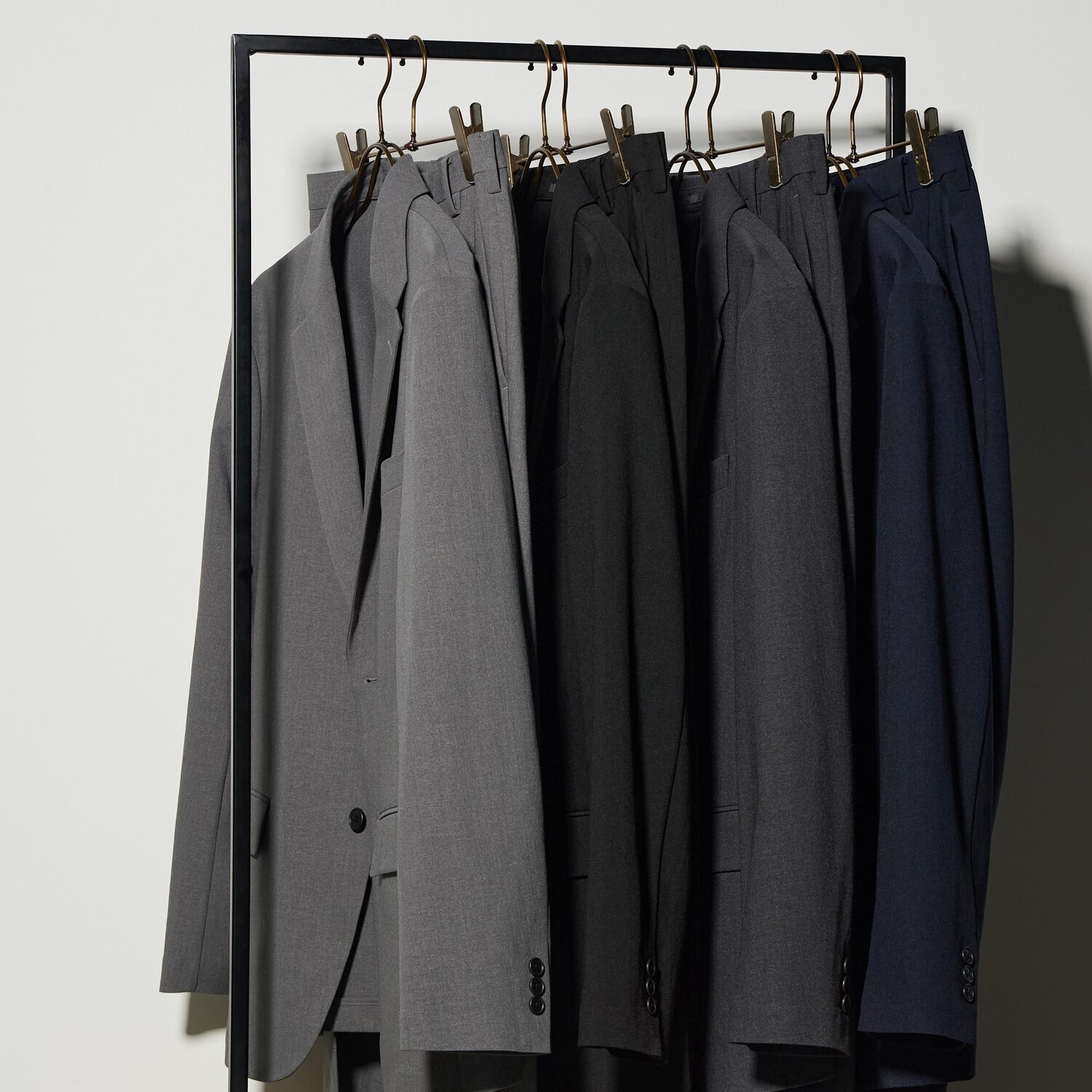 Брюки UNIQLO Miracle Air AirSense, серый — фото 3