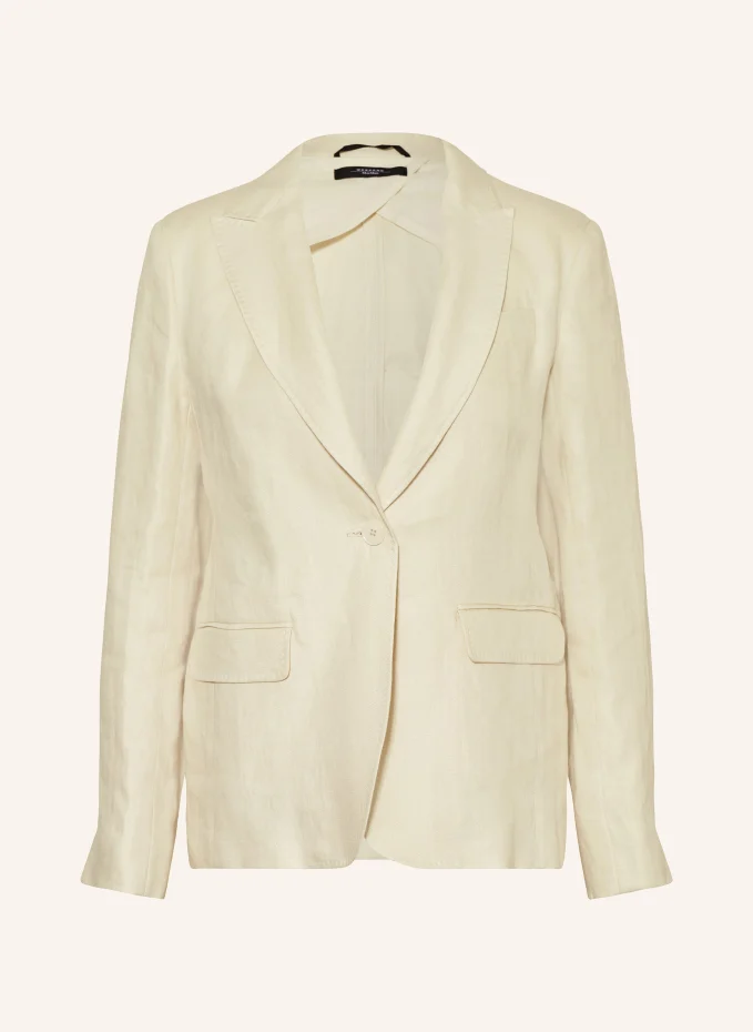 

Длинный пиджак налут Weekend Maxmara, бежевый