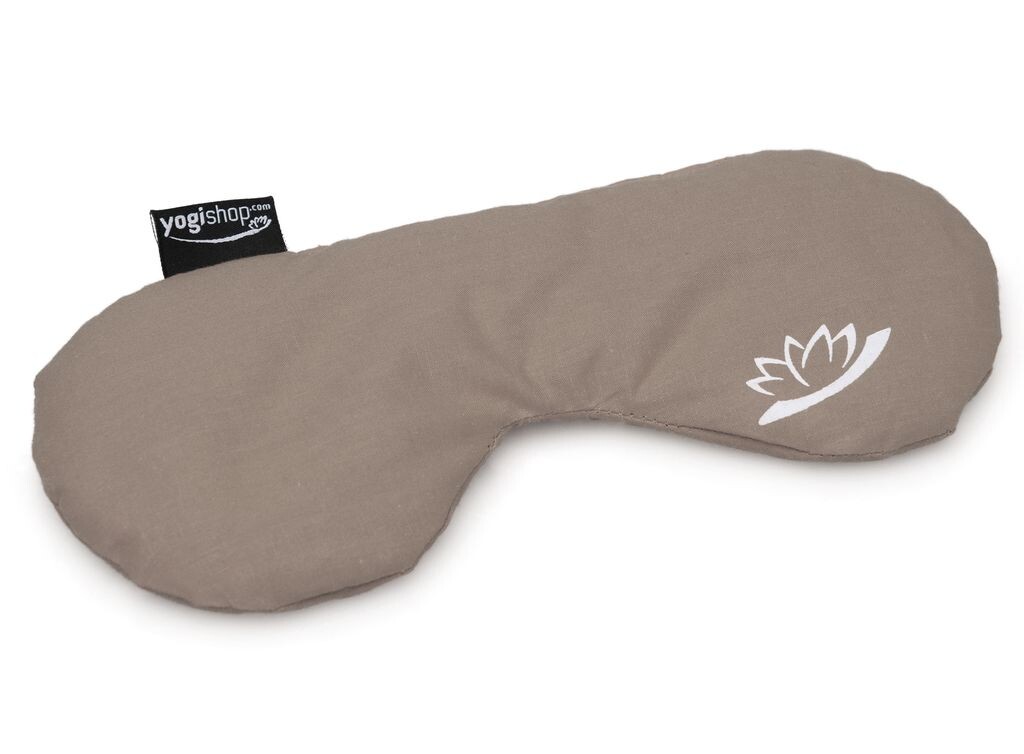 

Подушечка для глаз Lotus Dream серо-коричневая Yogishop