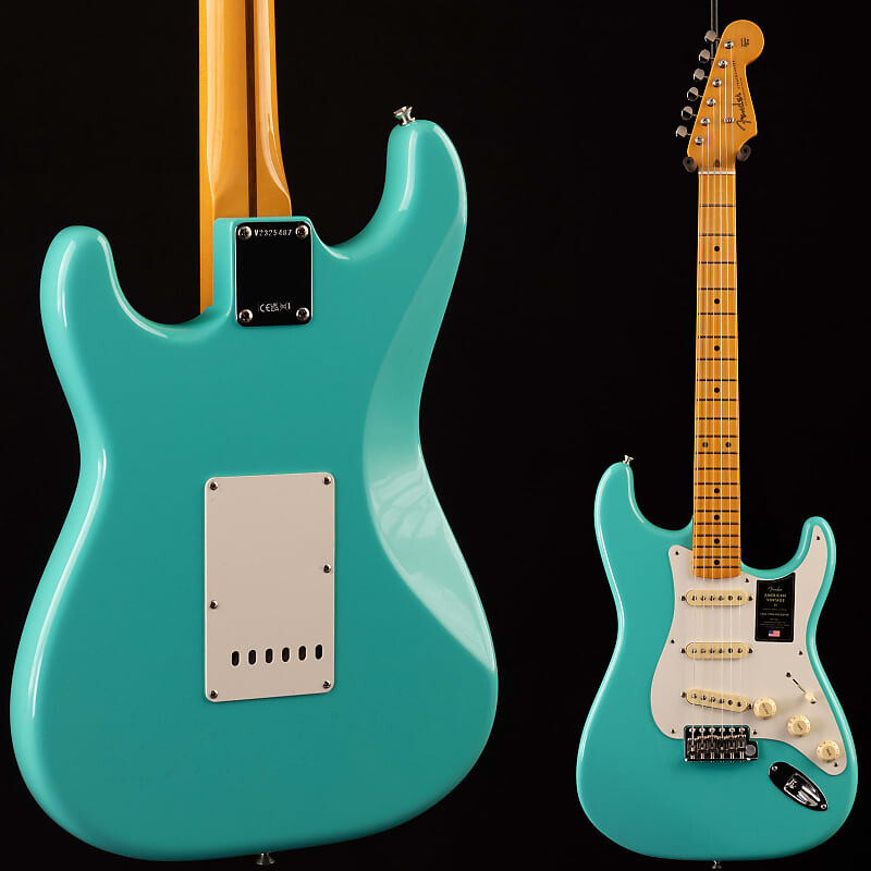 

Электрогитара Fender American Vintage II 1957 Stratocaster Sea Foam Green 487