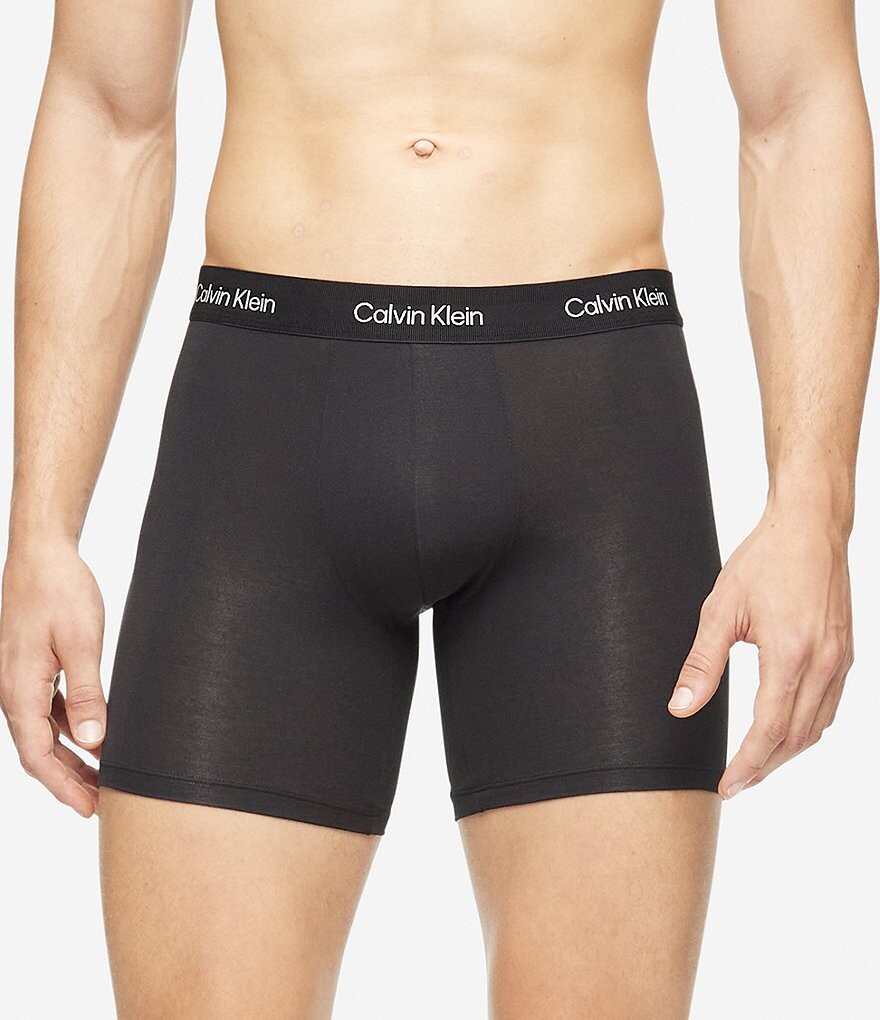 

Экологичные боксеры Calvin Klein, черный