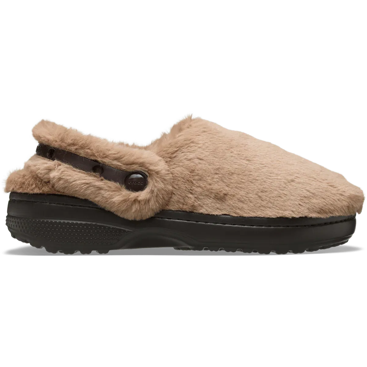 Классические незаметные сабо Crocs, Milk Chocolate
