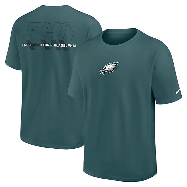 

Мужская футболка Philadelphia Eagles Dominate the Game Essential Max90 цвета midnight green Nike