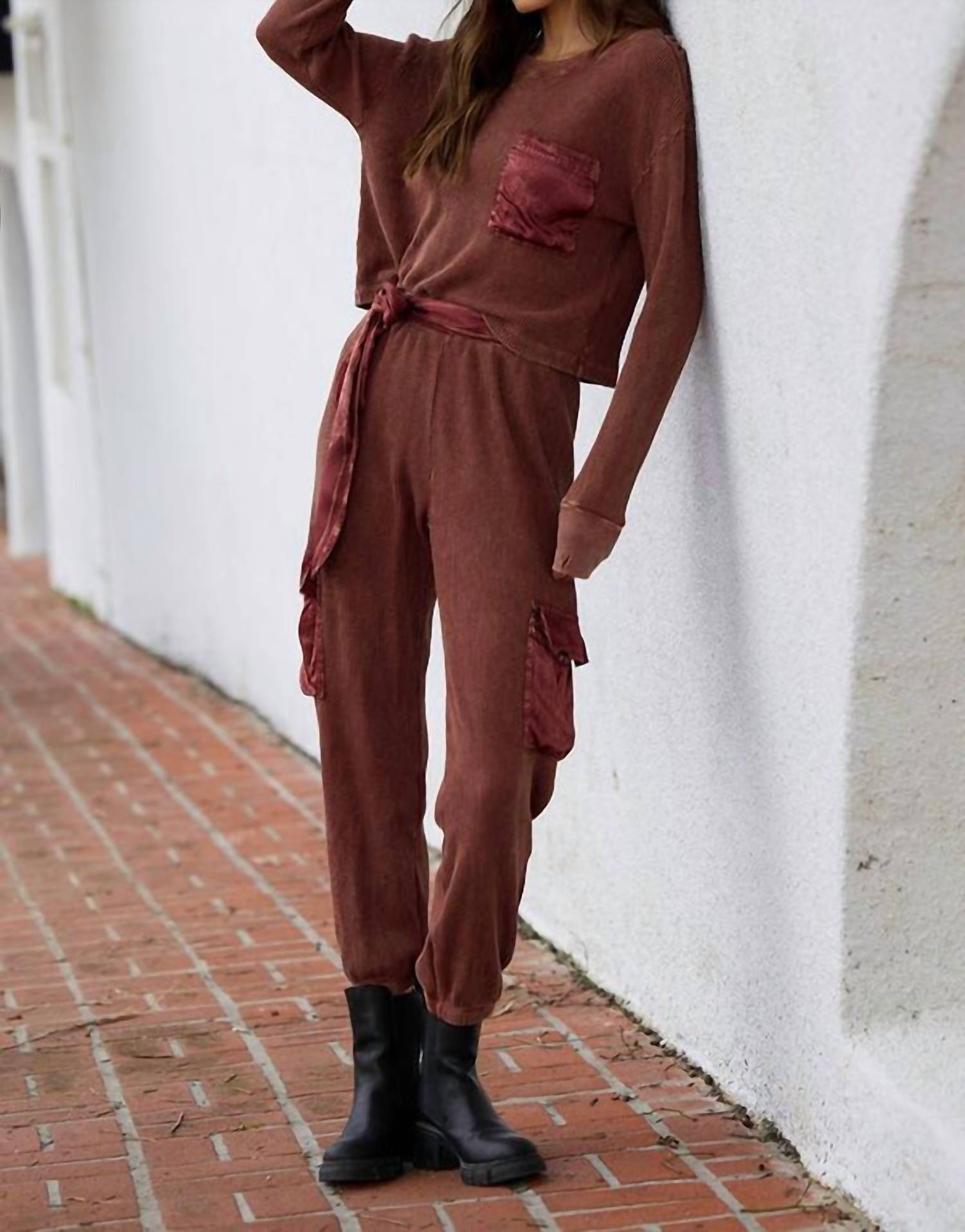 

LAmade Брюки Dakota Pocket Pant цвета коньяк