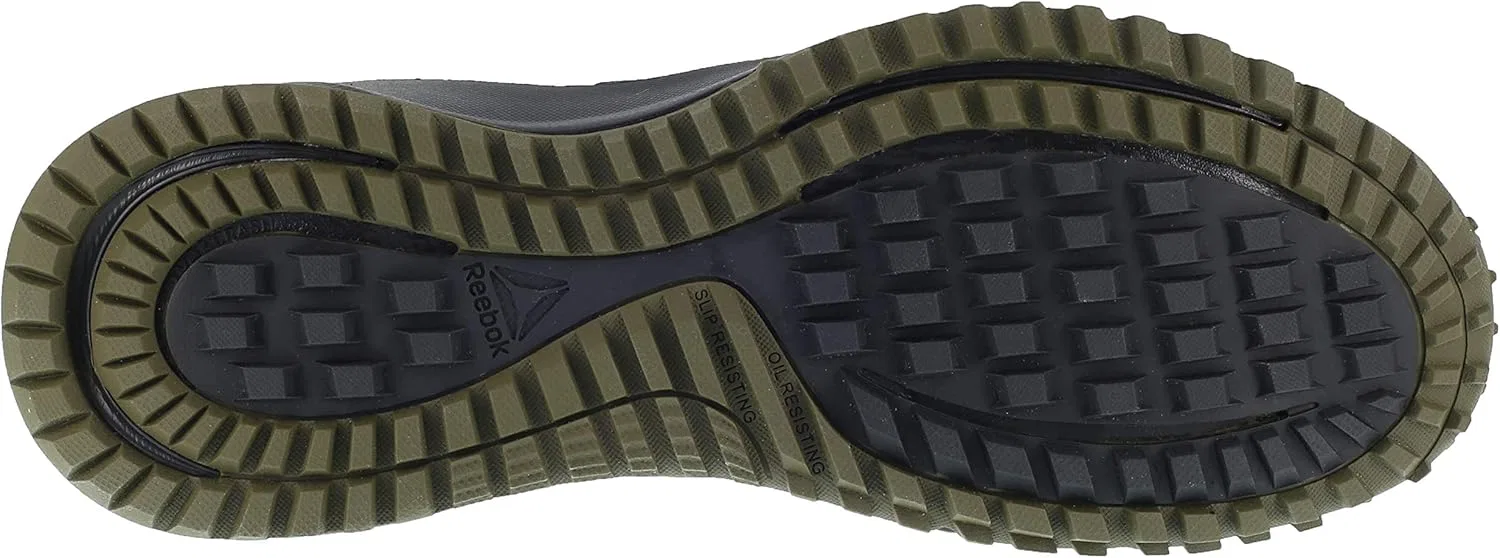 Мужские защитные кроссовки Reebok Safety for All Terrain для бездорожья, зеленый — фото 4