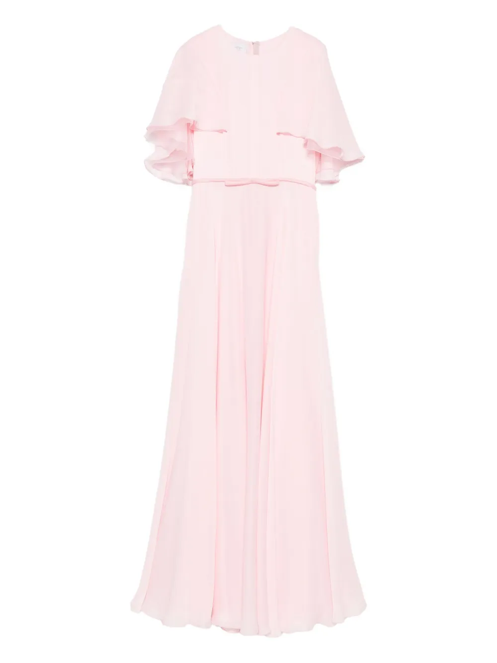 

Платье с рукавами кап и бантом Giambattista Valli, розовый