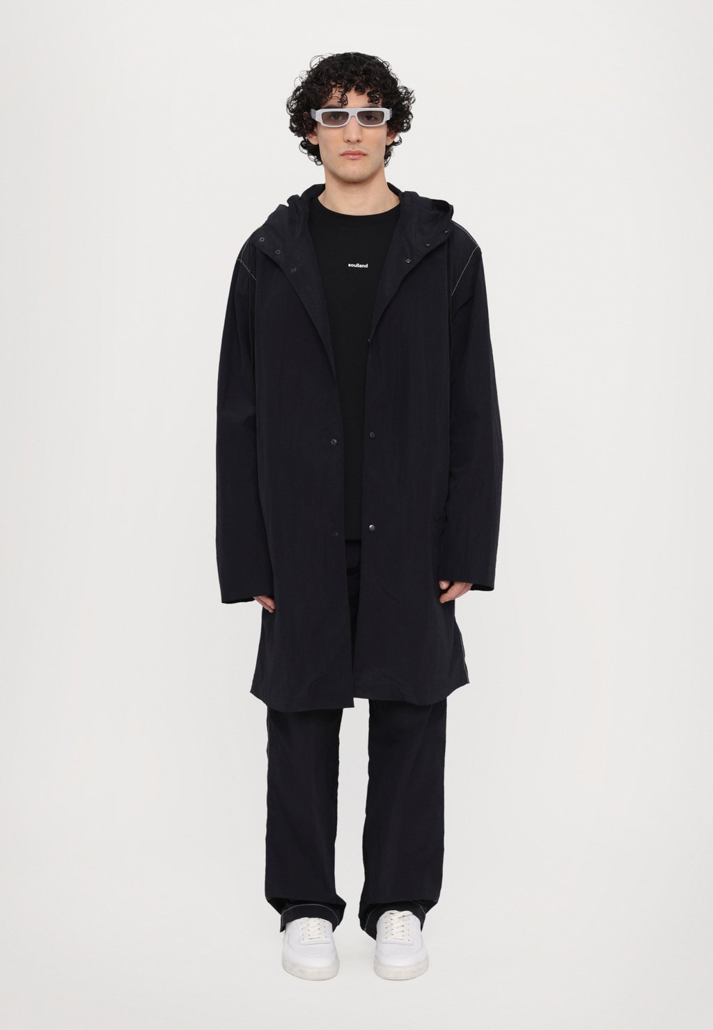 

Пальто-тренч ZEUS COAT UNISEX Soulland, черный