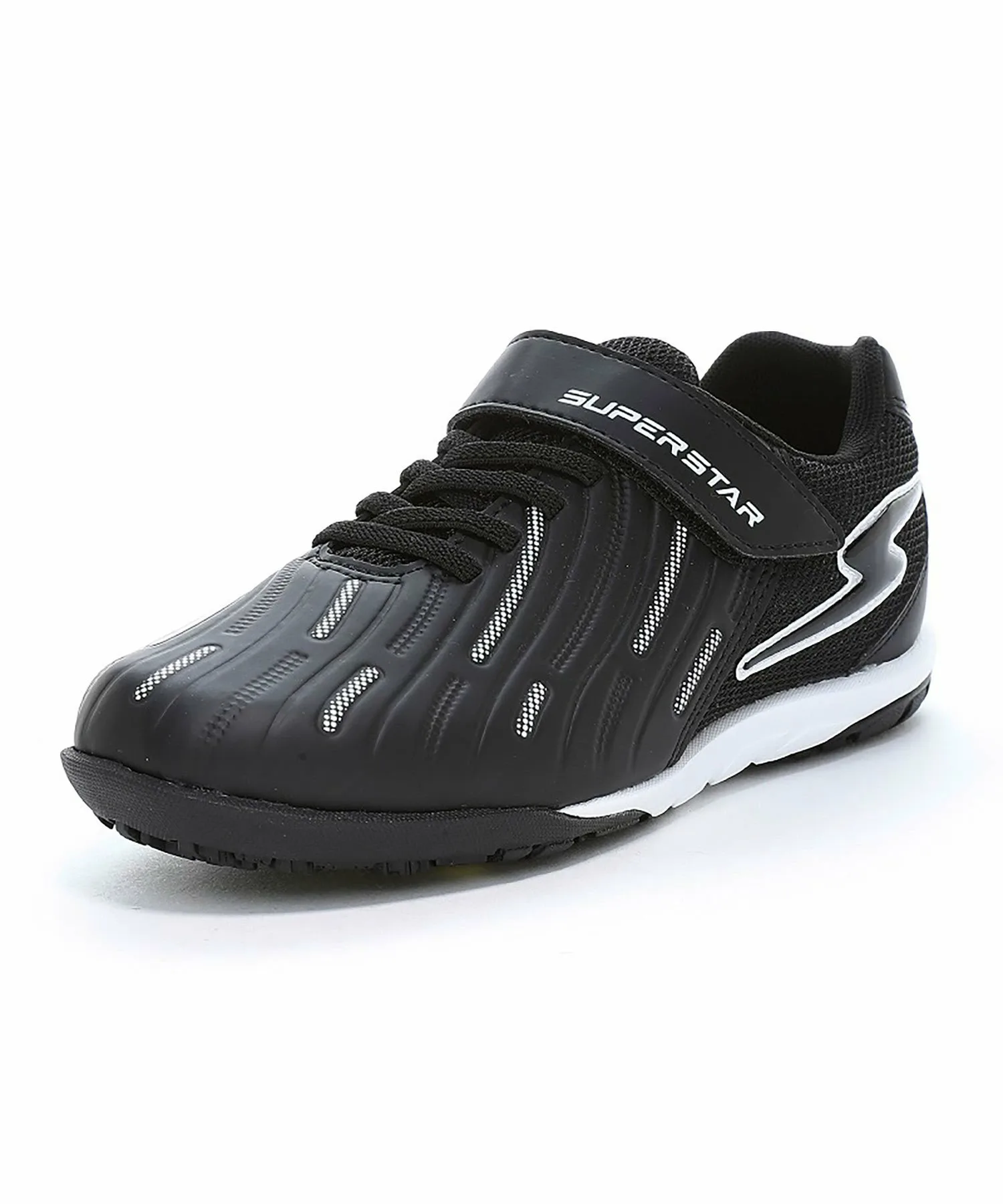 Детские кроссовки MoonStar SS J1247 черного цвета Superstar, black