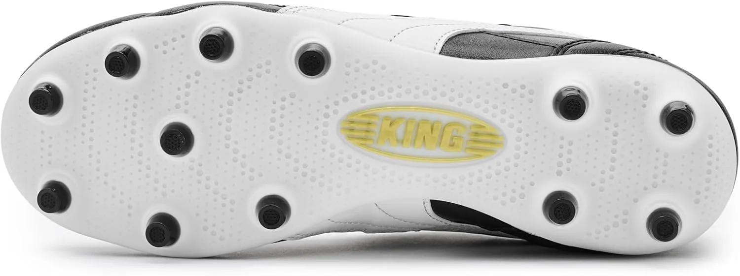 Футбольные бутсы Puma King Top Firm для мужчин, для игры на искусственном газоне, черно-белый — фото 3