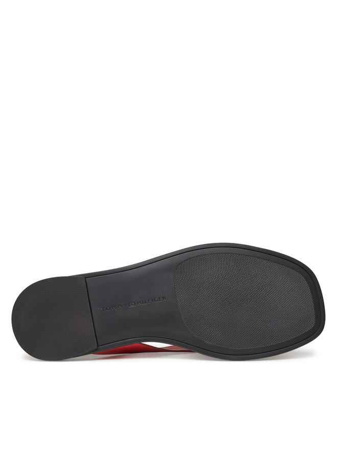 Сандалии Color Block Thong Flat Sandal FW0FW08883 Tommy Hilfiger, оранжевый — фото 4