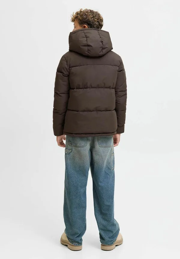 Зимняя куртка Jack & Jones Junior, Chocolate Torte — фото 3