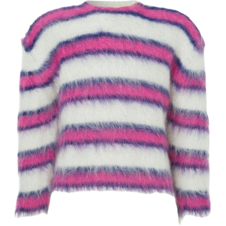 

MARNI Свитер мужской розовый с круглой горловиной Moderate