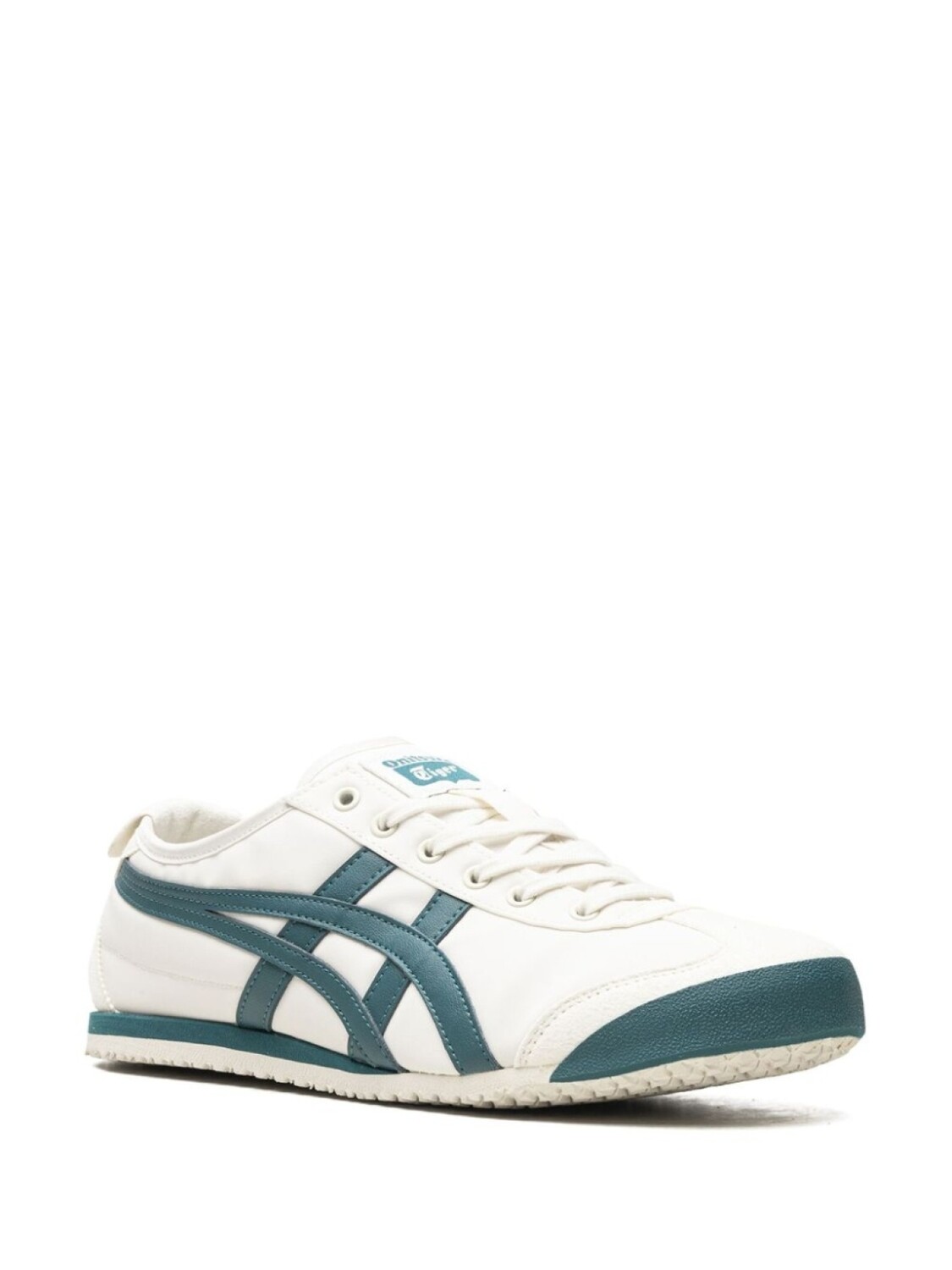 Onitsuka Tiger кроссовки Mexico 66 Cream Velvet Pine, белый — фото 2