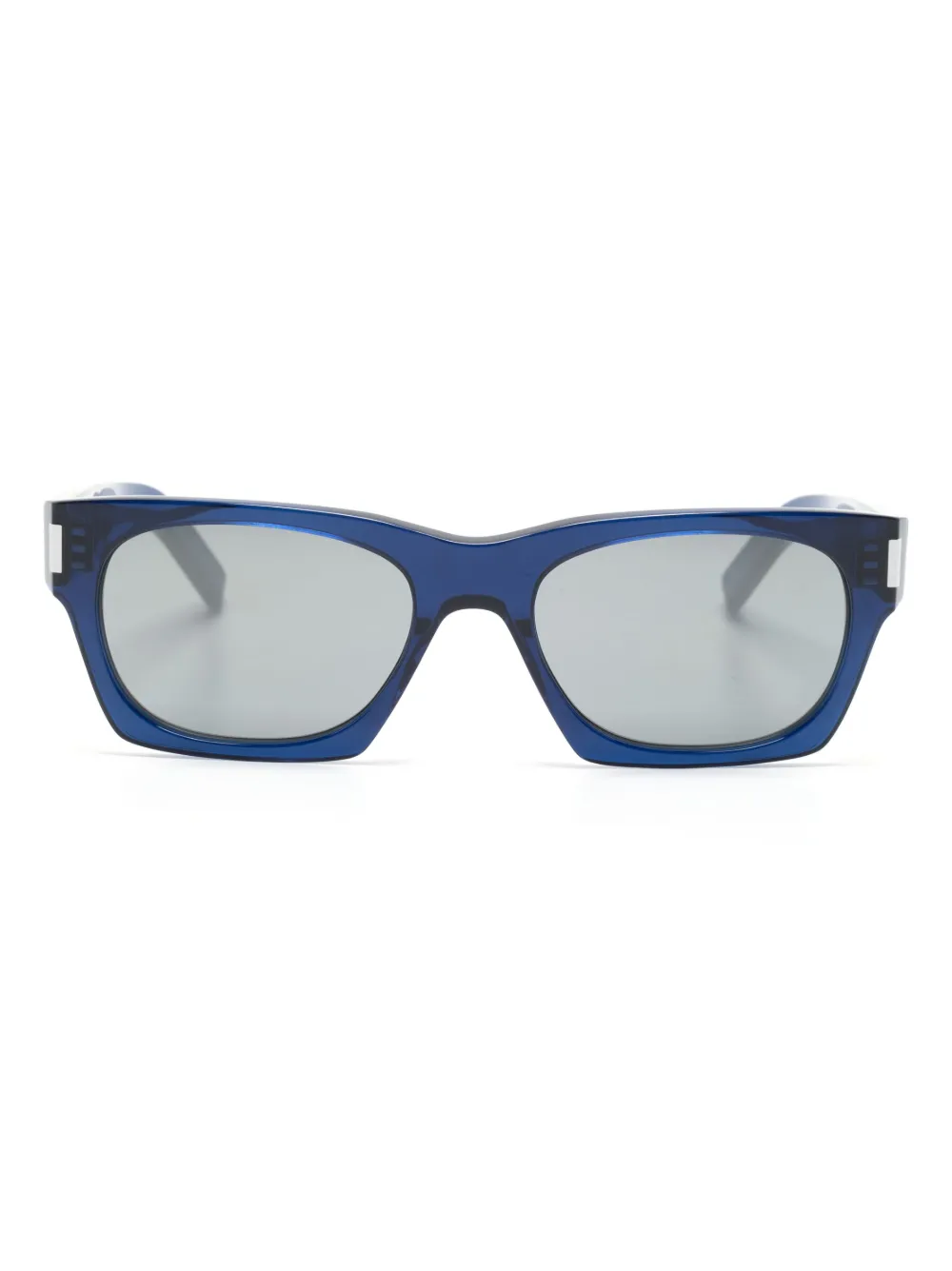 

Солнцезащитные очки SL 402 в квадратной оправе Saint Laurent Eyewear, синий