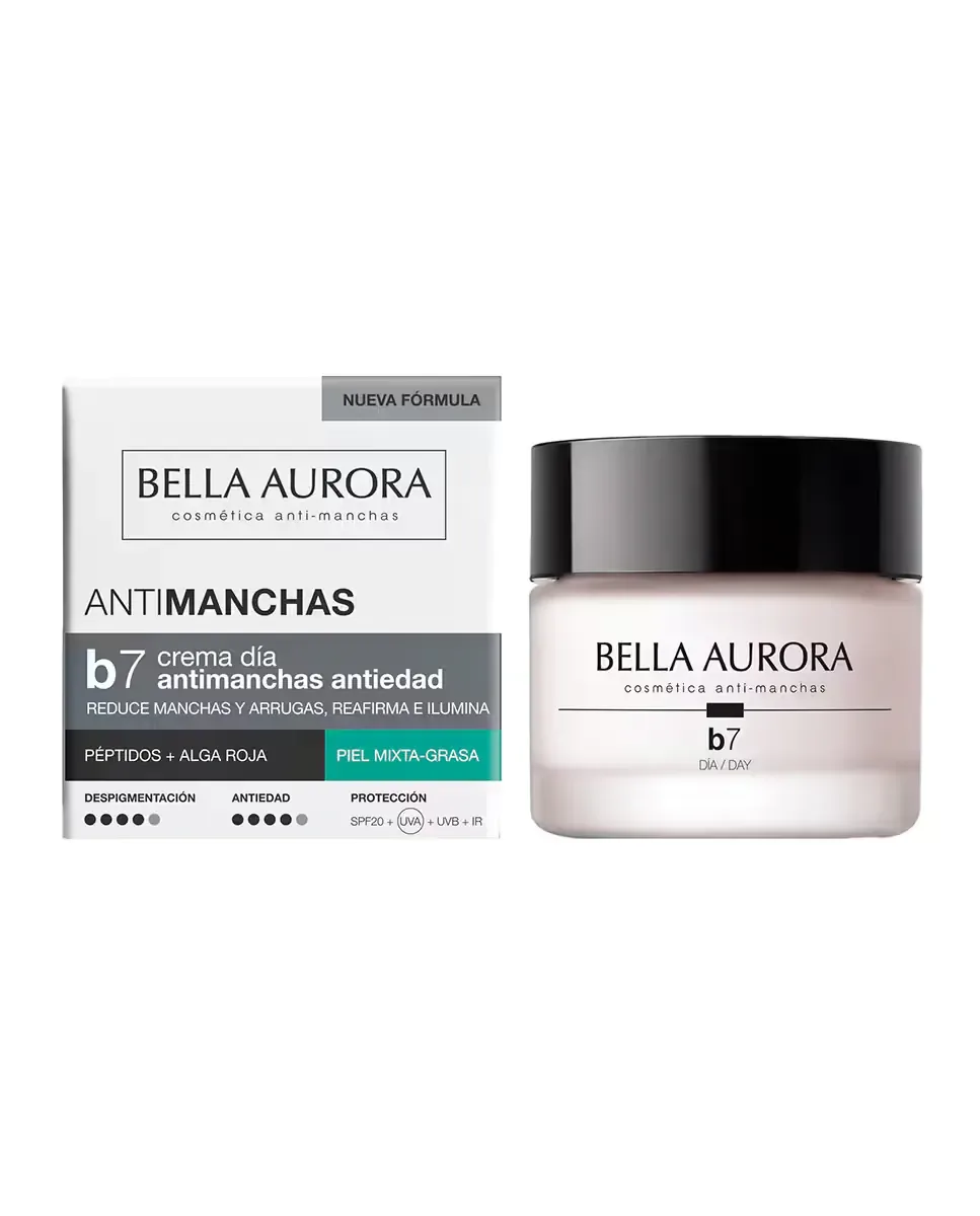 Крем для лица SPF BELLA AURORA От пятен и старения для комбинированной и жирной кожи B7 — фото 2