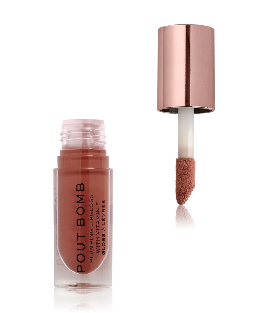 

Блеск для губ REVOLUTION Pout Bomb Plumping Gloss, COOKIE, 4.6 ml