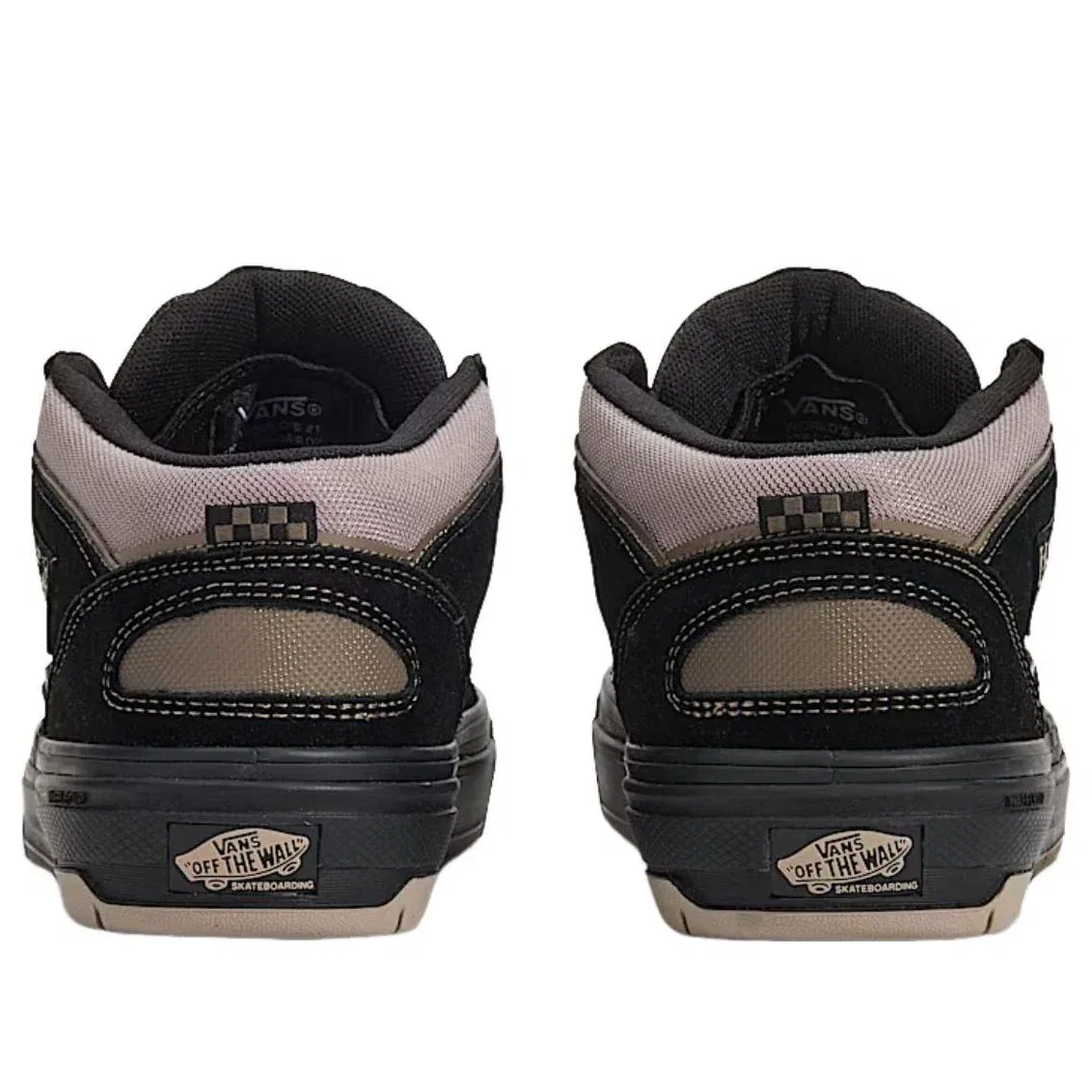 Кеды Vans Skate Half Cab Wafflecup 'Black Peyote Beige' VN000D9ZOUK, черный — фото 4