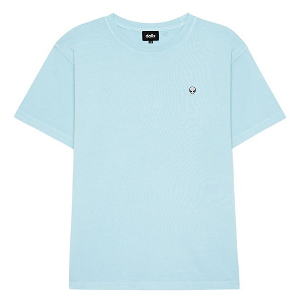 

Мужская футболка midweight garment dye lil alien Dalix, Sky Blue