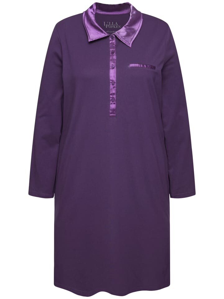 

Ночная рубашка Ulla Popken, цвет aubergine