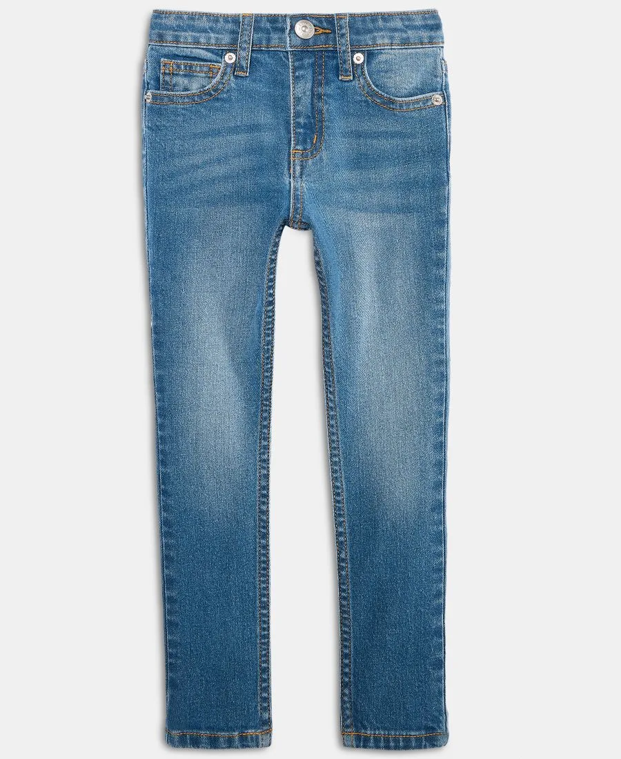 Джинсы узкие для девочек 5-20 лет Epic Threads, Marine Wash — фото 2