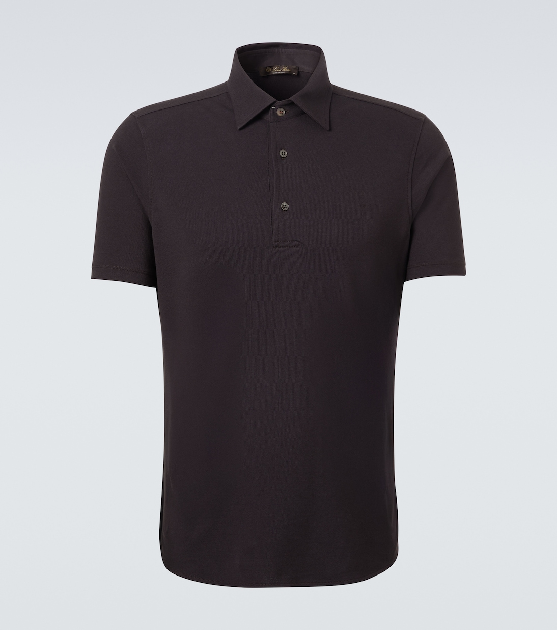 

Хлопковая пике-поло Loro Piana, Vintage Brown