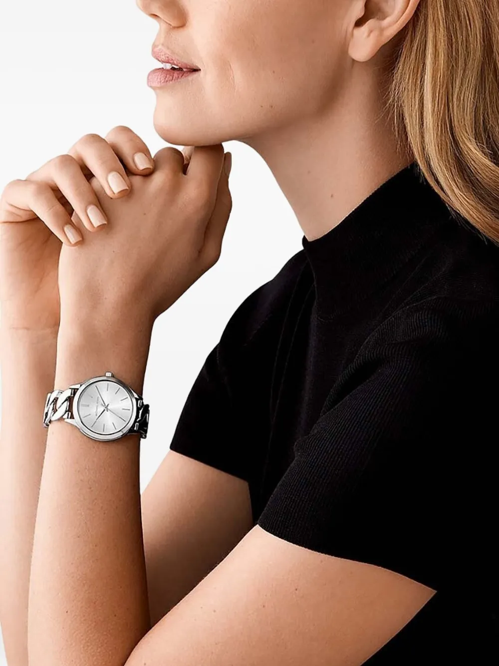 

Наручные часы 36 мм MICHAEL KORS, серебряный