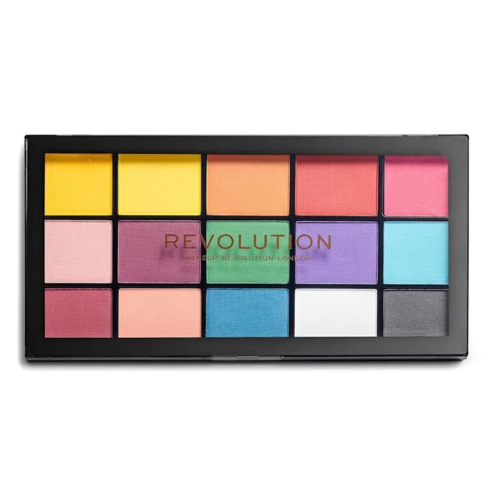 

Makeup Revolution Reloaded EyePalette 16,5г. Чудесные маты