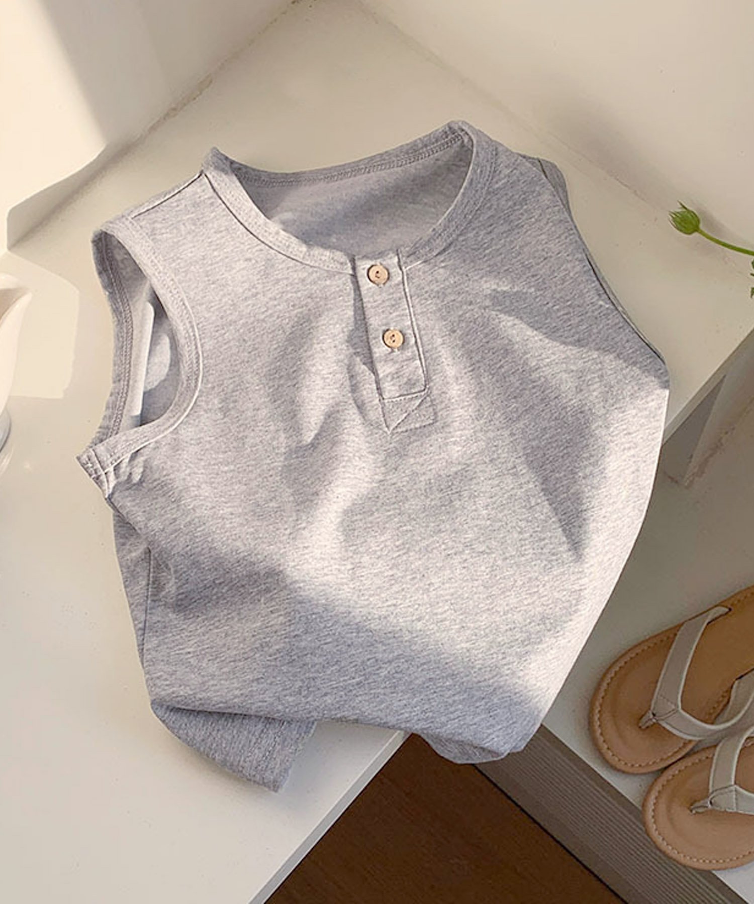 Детская майка Aimoha Kids, Light gray