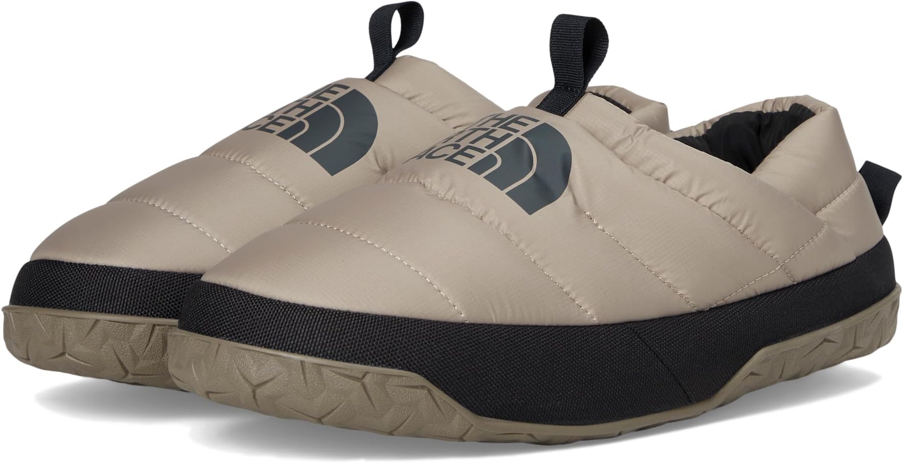 

Тапочки The North Face Nuptse Mule, цвет Mushroom Grey/Mocha Brown