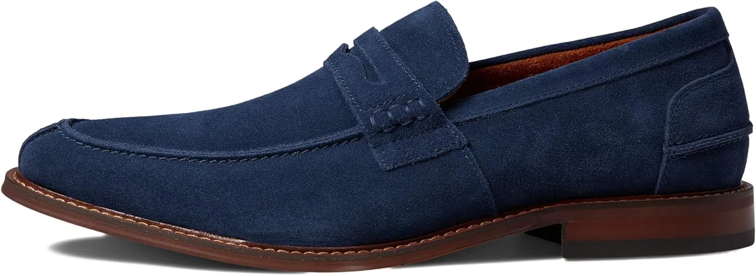 Мужские туфли Stacy Adams Marlowe Penny, Navy Velour
