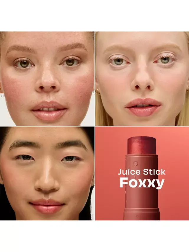 Увлажняющий гель-румяна-стик Juice Stick Benefit, Foxxy — фото 4