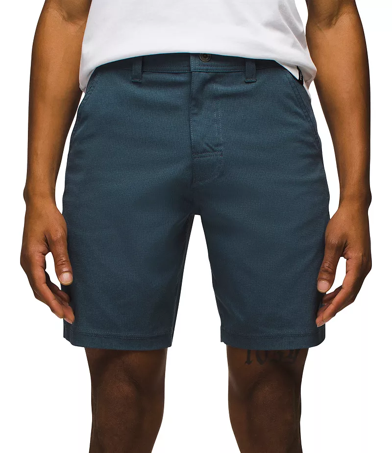 

Мужские шорты Prana Hybridizer 10 дюймов, цвет Grey Blue