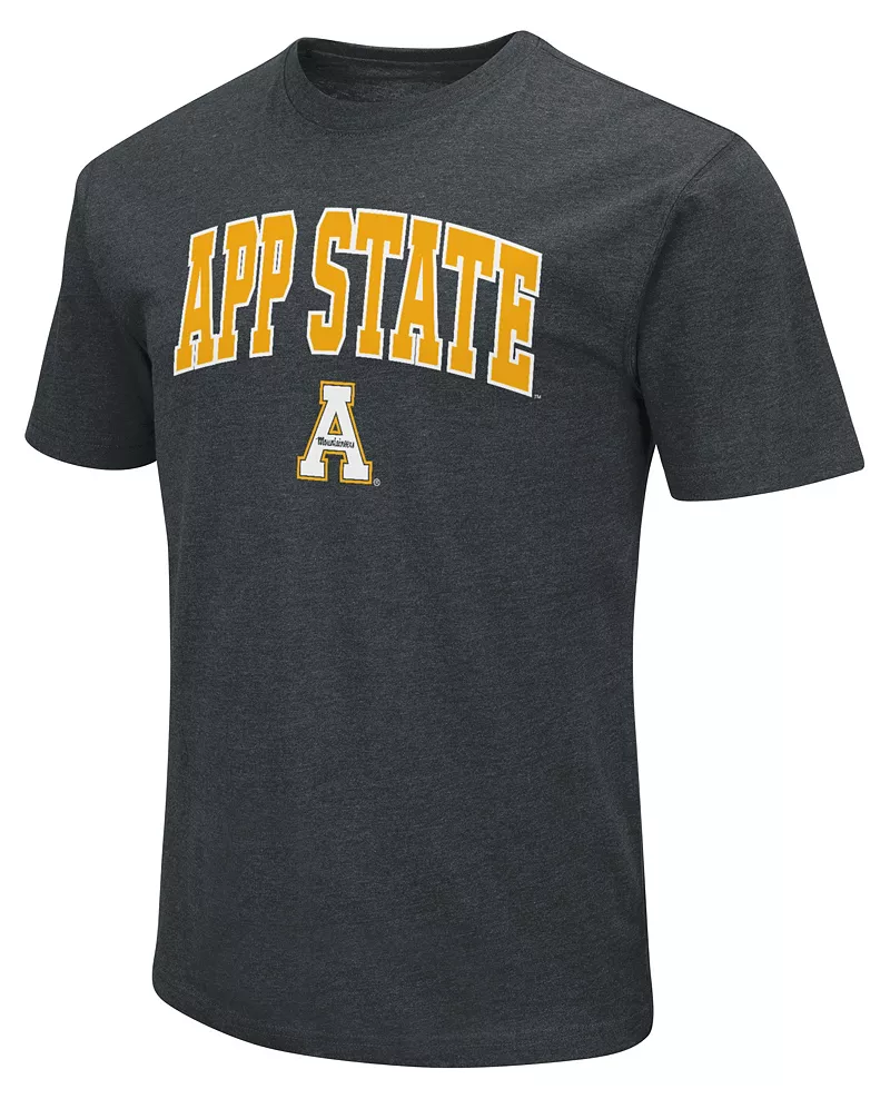 

Мужская черная футболка Colosseum Appalachian State Mountaineers