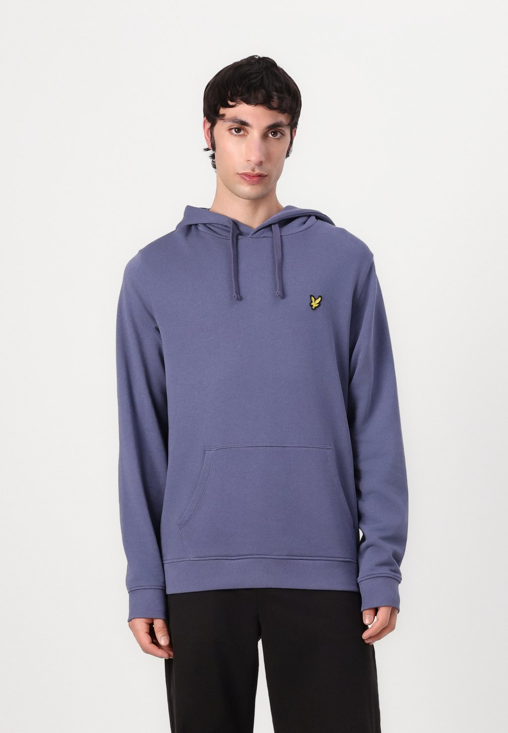 

Толстовка с капюшоном Felpa Lyle & Scott, темно-фиолетовый