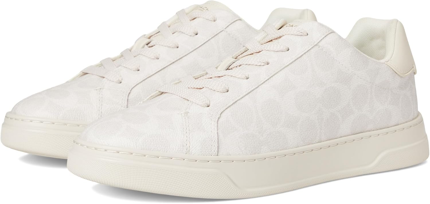 

Мужские кроссовки Coach High Line High Top из фирменного канваса, слоновая кость