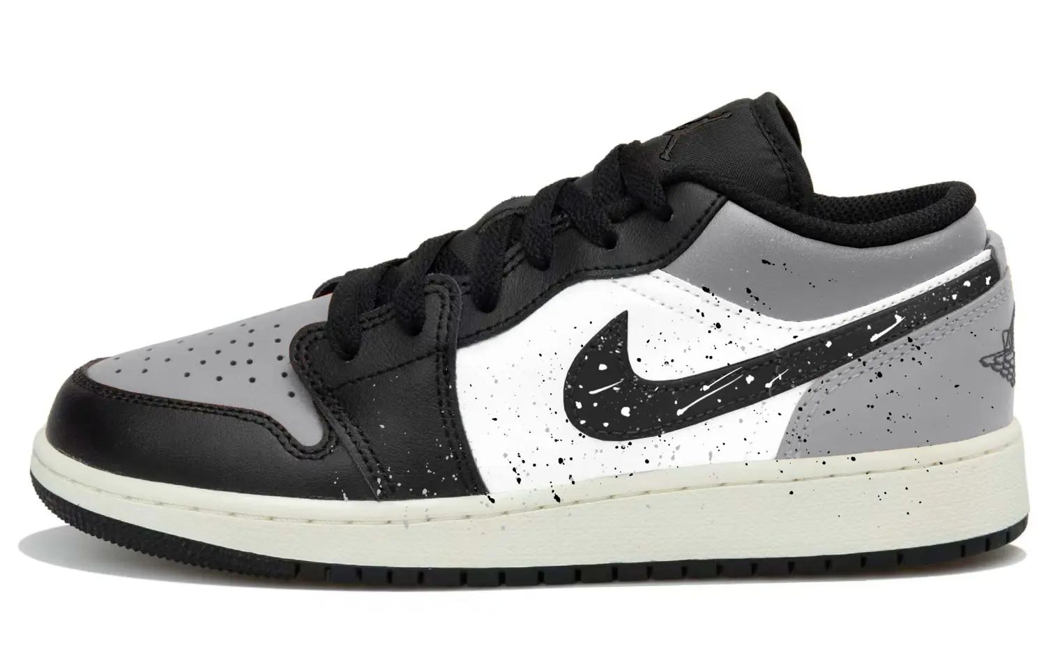 

Jordan Детские баскетбольные кроссовки Air 1 с противоскользящей и износостойкой подошвой, низкие, белые, черные, серые, для подростков