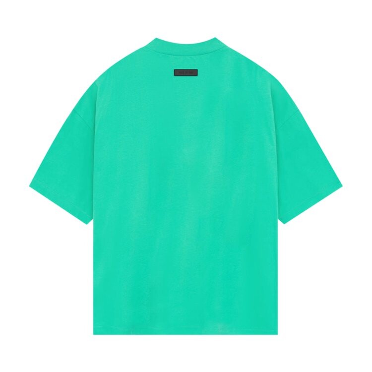 Футболка Fear Of God Essentials Fear of God Essentials Short-Sleeve 'Mint Leaf', зеленый — фото 3