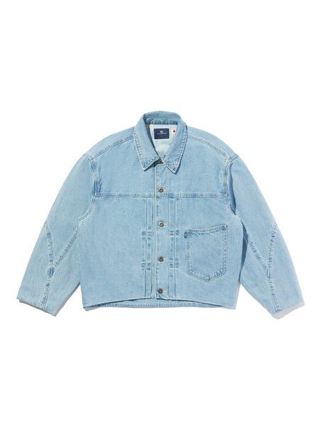 Куртка-тракер BLUETAB с подкладкой и швами Levi'S, Medium Indigo - Flat Finish — фото 3