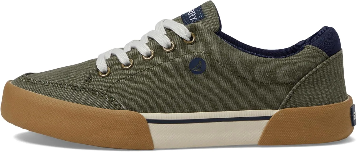 Кроссовки Sperry Unisex-Child Harbor Tide Jr, оливковый — фото 4